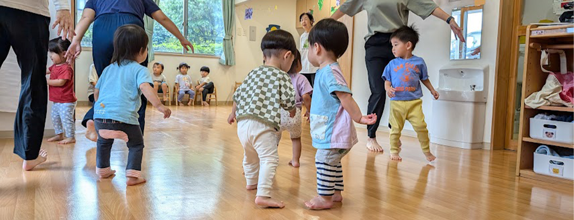 よく遊び、よく食べ、よく寝て、健康な子どもに！   