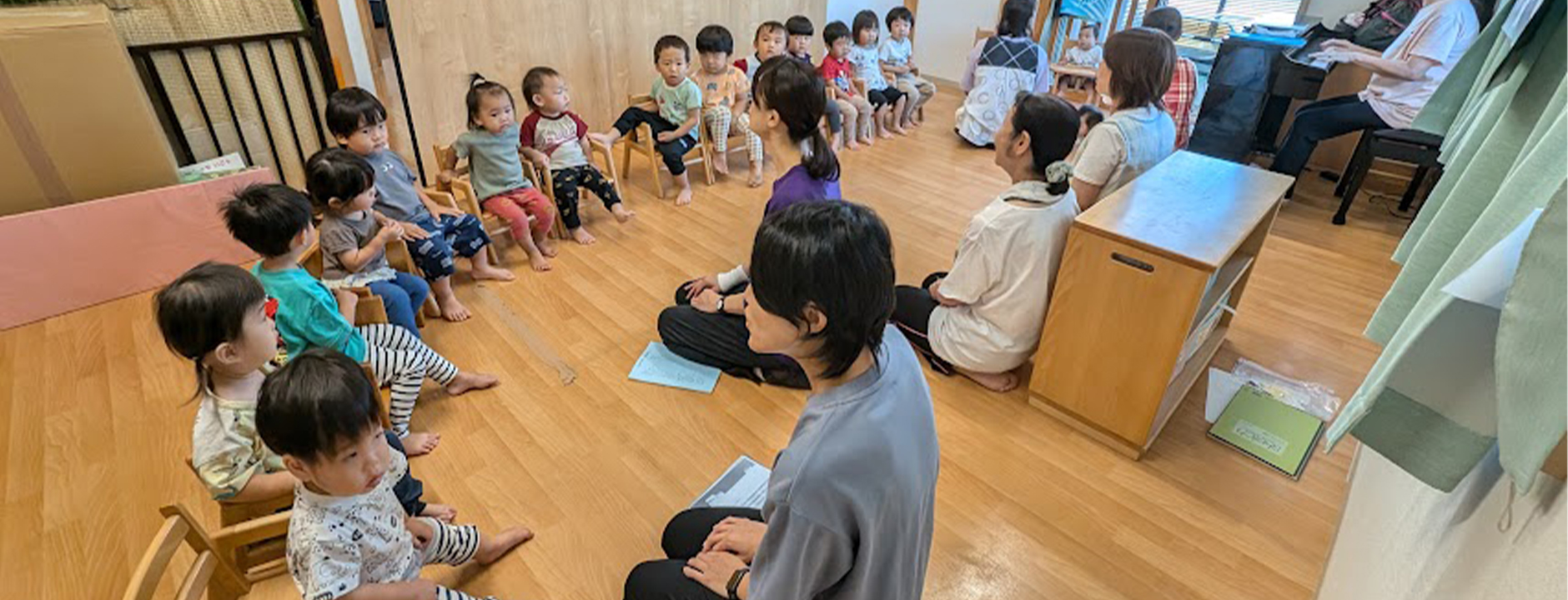 よく遊び、よく食べ、よく寝て、健康な子どもに！   