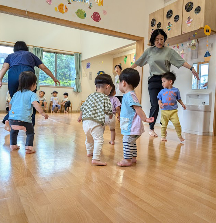 よく遊び、よく食べ、よく寝て、健康な子どもに！   