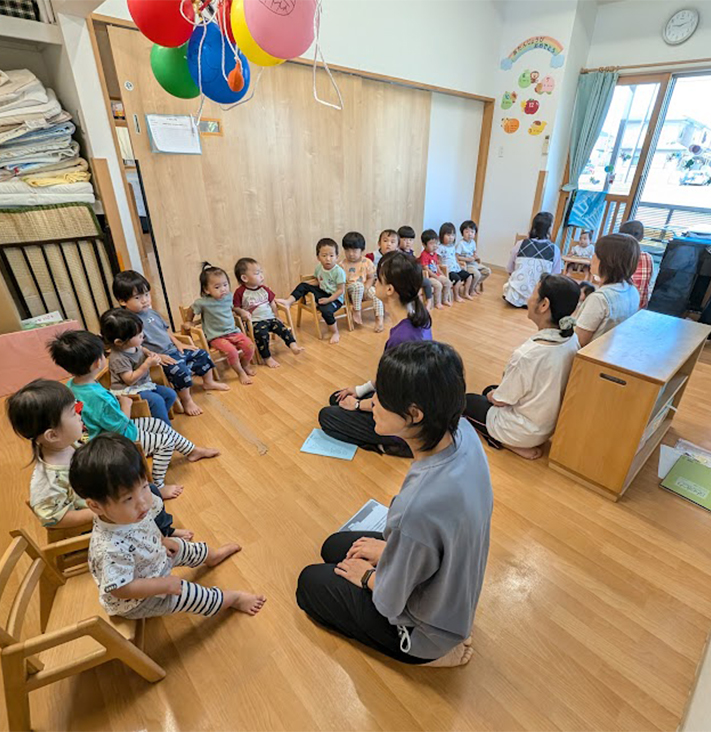 よく遊び、よく食べ、よく寝て、健康な子どもに！   