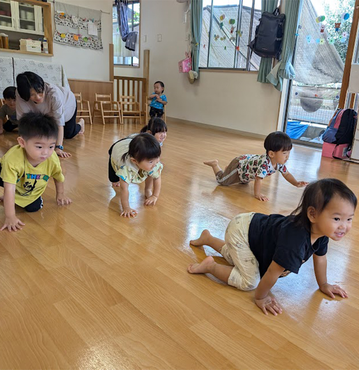 よく遊び、よく食べ、よく寝て、健康な子どもに！   