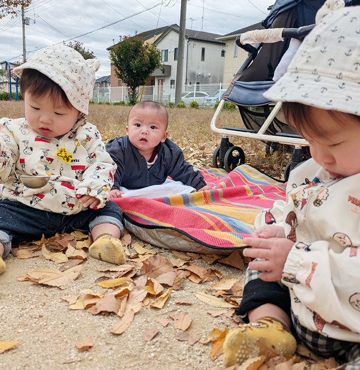 よく遊び、よく食べ、よく寝て、健康な子どもに!