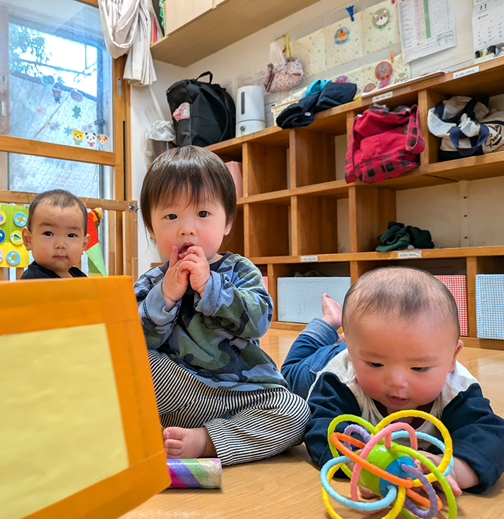 よく遊び、よく食べ、よく寝て、健康な子どもに!