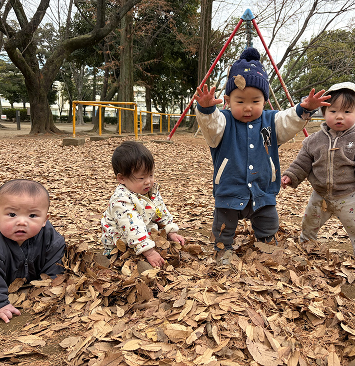 よく遊び、よく食べ、よく寝て、健康な子どもに!
